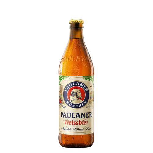 Paulaner - Paulaner Hefe-Weissbier Naturtrüb 50cl - Blonde beer 5.5%