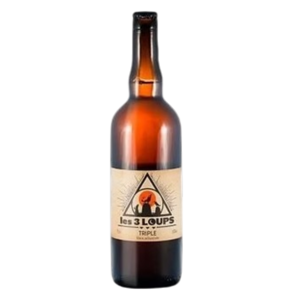 Brasserie Les 3 loups - Les 3 Loups Triple 75cl - Bière blonde 8,5%