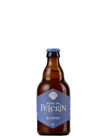Abbaye de Signy - Pèlerin Blonde Bio 33cl - bière blonde 4,5%