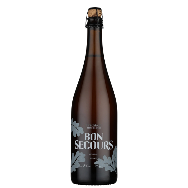 Brasserie Caulier - Bon Secours Tradition Blonde 75cl - bière blonde 8%