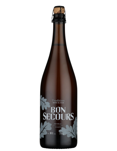 Brasserie Caulier - Bon Secours Tradition Blonde 75cl - bière blonde 8%