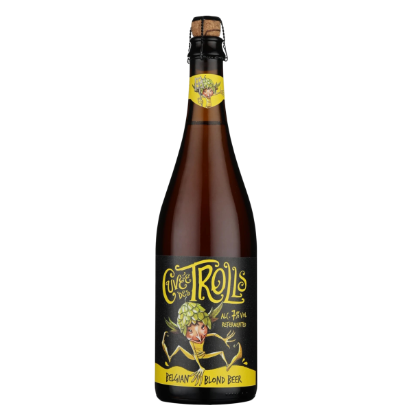 Brasserie Dubuisson - Cuvée des Trolls 75cl - Bière blonde 7,0%