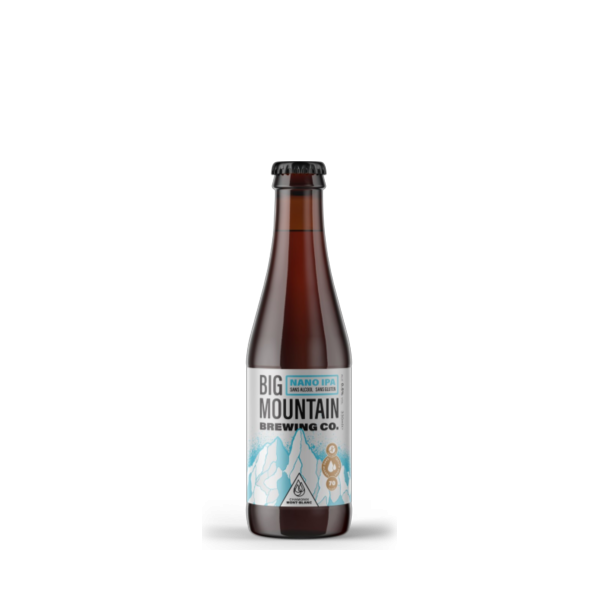 Big Mountain Brewing Co. - Nano IPA sans gluten 33 cl- Sans alcool - Bière Sans alcool 0,5%