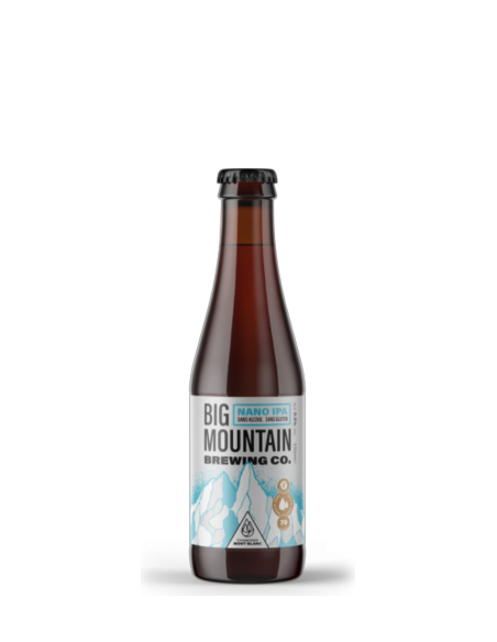 Big Mountain Brewing Co. - Nano IPA sans gluten 33 cl- Sans alcool - Bière Sans alcool 0,5%