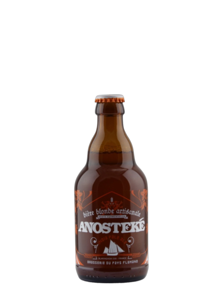 Brasserie du Pays Flamand - Anosteke IPA blonde 33cl - bière blonde 6%