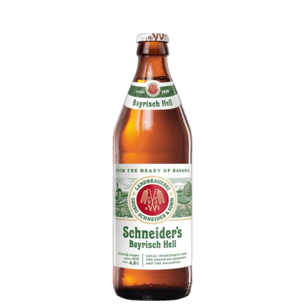 Schneider Weisse - Schneider Helles 50cl - Blonde beer 4.9%