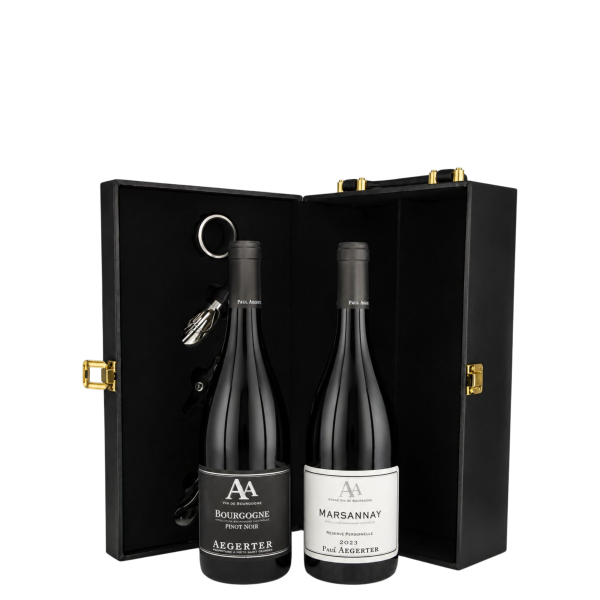 Coffret Bourgogne Pinot Noir 2024 & Marsannay 2023 – 2 bouteilles - Domaine Aegerter