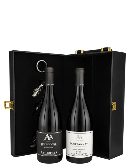 Bourgogne Pinot Noir 2024 & Marsannay 2023 Gift Set – 2 bottles – Domaine Aegerter