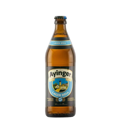 Privatbrauerei Ayinger - Ayinger Lager Hell 50cl - Bière blonde 4,9%