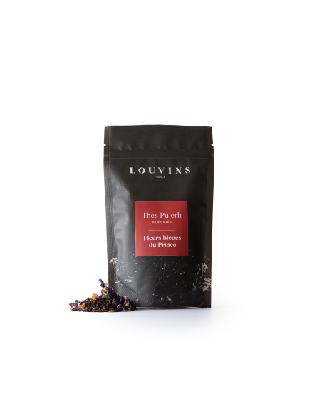 Pu-erh parfumé - Fleurs bleues du Prince