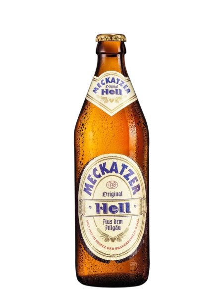 Meckatzer Löwenbräu -  Meckatzer Original Hell 50cl - Bière blonde 4,9%