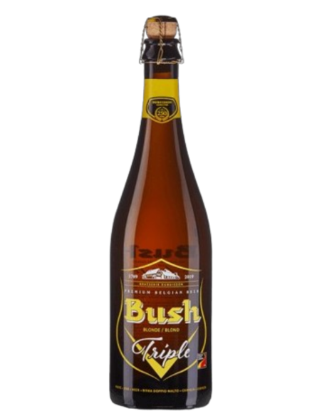 Brasserie Dubuisson - Bush Blonde Triple 75cl - bière blonde 10,5%