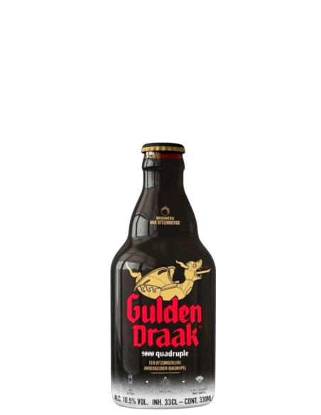 Brasserie Van Steenberge - Gulden Draak 9000 Quadruple 33cl - Amber beer 10.5%