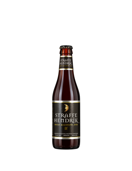 Brasserie De Halve Maan - Straffe Hendrik Quadrupel 33cl - Bière ambrée 11%