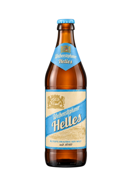 Weihenstephan - Weihenstephaner Helles 50cl - Bière blonde 4,8%
