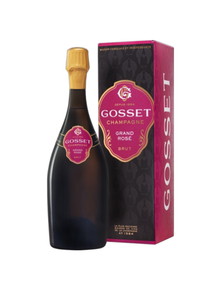 Gosset - Grand Rosé en étui - Brut - Champagne AOC
