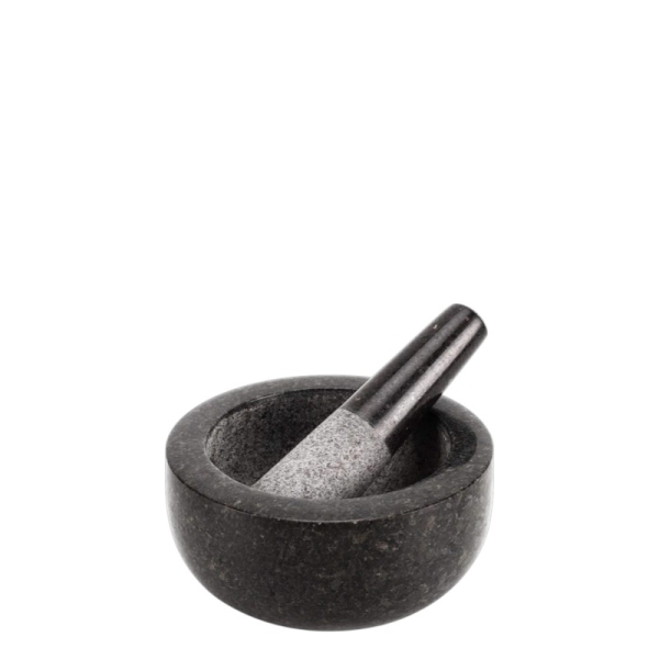 Black Granite Mortar & Pestle –  cm – Louvins