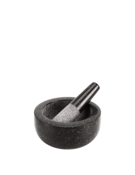 Black Granite Mortar & Pestle –  cm – Louvins