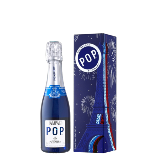 Pommery -POP Bleu - Etui Tour Eiffel - 20cl - Champagne AOC