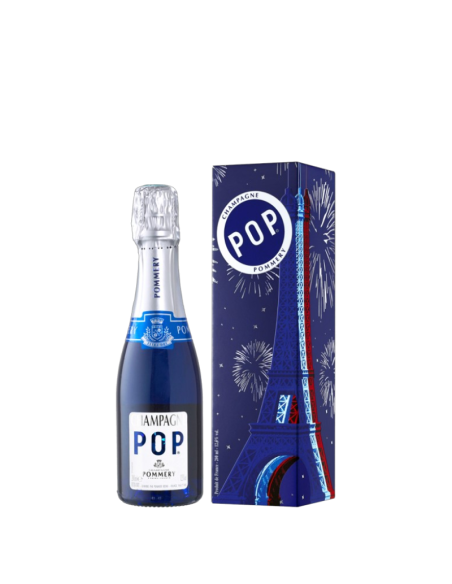 Pommery -POP Bleu - Etui Tour Eiffel - 20cl - Champagne AOC