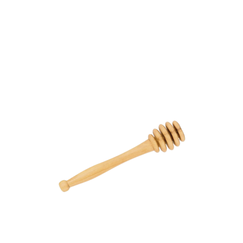 Natural Boxwood Honey Dipper – Made in France | Louvins