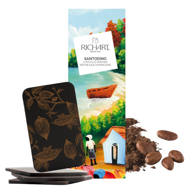 Santodino 82% - chocolat de dégustation