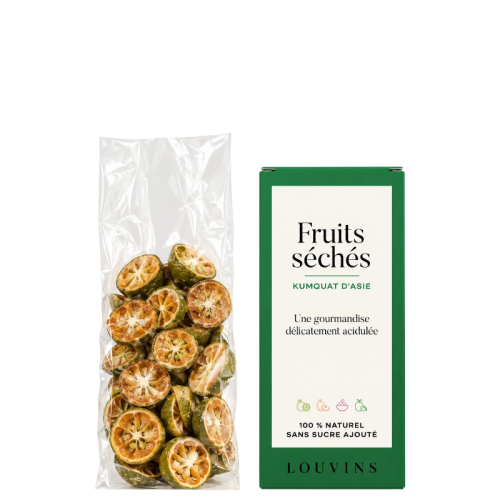 Fruit séché - Kumquat Vert Séché - Louvins