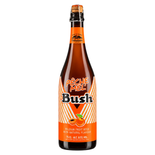 Brasserie Dubuisson - Pêche Mel Bush 75cl - bière ambrée fruitée 8,5%