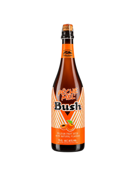 Brasserie Dubuisson - Pêche Mel Bush 75cl - bière ambrée fruitée 8,5%