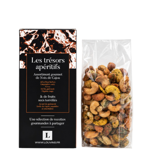 Trésor Apéritifs - Noix de Cajou & Fruits secs