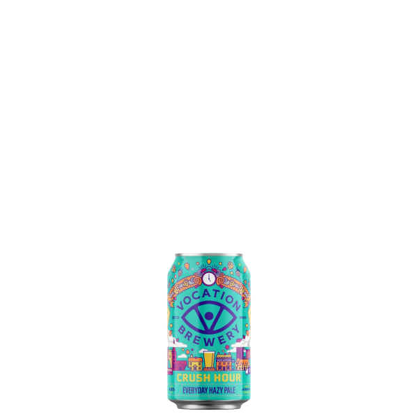 Vocation Brewery - Crush Hour 2026 33cl - Hazy Pale Ale - bière blonde NEIPA 4,6%