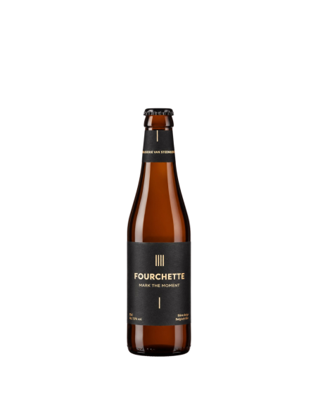 Brasserie Van Steenberge - Fourchette Triple 33cl - Bière blonde 7,5%
