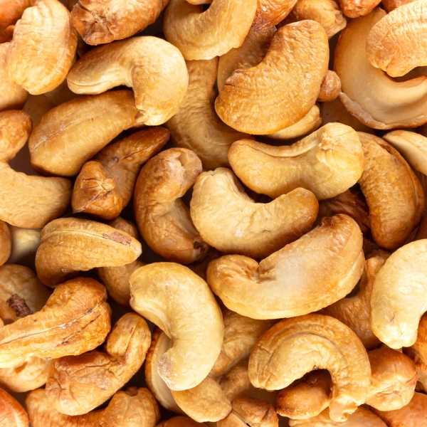 Roasted unsalted cashews