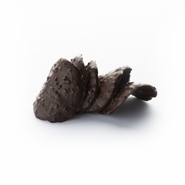 Tuiles fines aux grués de cacao de Tanzanie