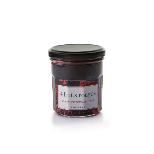 Confiture Extra Bio 4 fruits Rouge