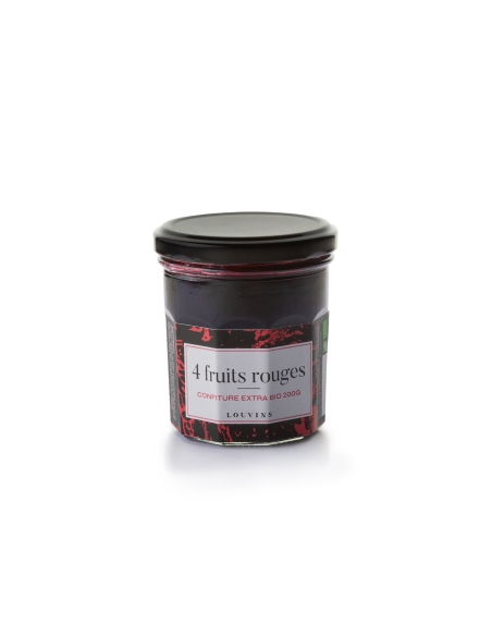 Confiture Extra Bio 4 fruits Rouge