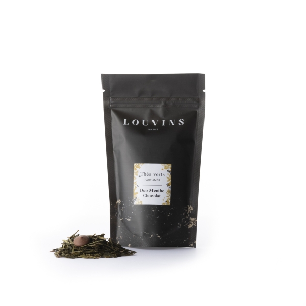 Flavoured green tea - Duo Menthe Chocolat